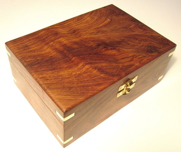 Holzbox ohne Einlagen, ohne Emblem, für Sturmgläser, Galileigläser und andere Zwecke