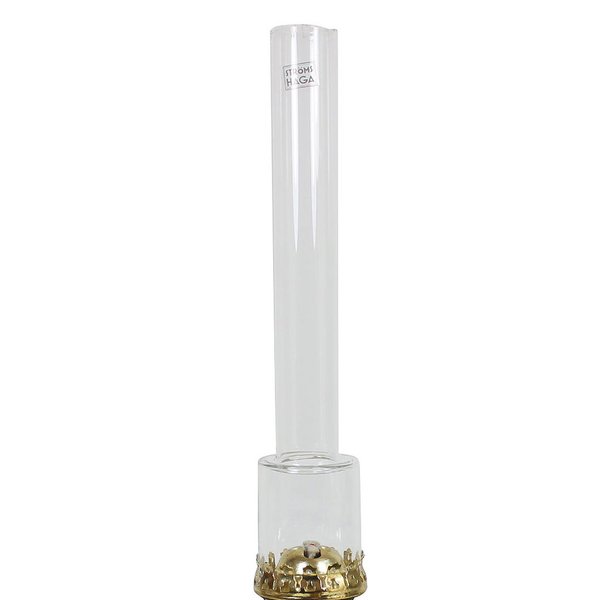 Glaszylinder transparent Höhe 21 cm, Aussendurchmesser unten 41 mm